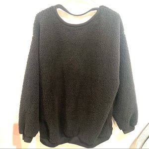 Cozy open back Sweater